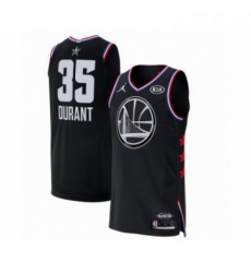Mens Jordan Golden State Warriors 35 Kevin Durant Authentic Black 2019 All Star Game Basketball Jersey Mens Jordan Golden State Warriors 35 Kevin Durant Authentic Black 2019 All Star Game Basketball Jersey