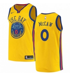 Mens Nike Golden State Warriors 0 Patrick McCaw Swingman Gold NBA Jersey City Edition Mens Nike Golden State Warriors 0 Patrick McCaw Swingman Gold NBA Jersey City Edition