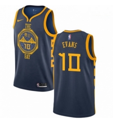 Mens Nike Golden State Warriors 10 Jacob Evans Swingman Navy Blue NBA Jersey City Editio Mens Nike Golden State Warriors 10 Jacob Evans Swingman Navy Blue NBA Jersey City Editio