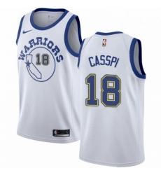 Mens Nike Golden State Warriors 18 Omri Casspi Authentic White Hardwood Classics NBA Jersey Mens Nike Golden State Warriors 18 Omri Casspi Authentic White Hardwood Classics NBA Jersey
