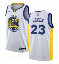 Mens Nike Golden State Warriors 23 Draymond Green Swingman White Home NBA Jersey Association Edition Mens Nike Golden State Warriors 23 Draymond Green Swingman White Home NBA Jersey Association Edition