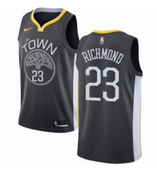 Mens Nike Golden State Warriors 23 Mitch Richmond Swingman Black Alternate NBA Jersey Statement Edition Mens Nike Golden State Warriors 23 Mitch Richmond Swingman Black Alternate NBA Jersey Statement Edition