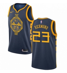 Mens Nike Golden State Warriors 23 Mitch Richmond Swingman Navy Blue NBA Jersey City Edition Mens Nike Golden State Warriors 23 Mitch Richmond Swingman Navy Blue NBA Jersey City Edition