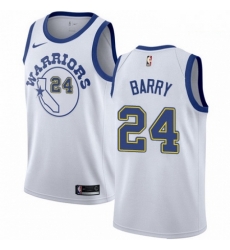 Mens Nike Golden State Warriors 24 Rick Barry Authentic White Hardwood Classics NBA Jersey Mens Nike Golden State Warriors 24 Rick Barry Authentic White Hardwood Classics NBA Jersey
