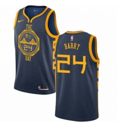 Mens Nike Golden State Warriors 24 Rick Barry Swingman Navy Blue NBA Jersey City Edition Mens Nike Golden State Warriors 24 Rick Barry Swingman Navy Blue NBA Jersey City Edition
