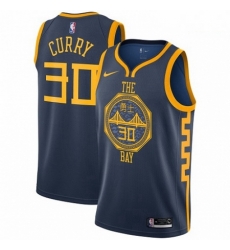 Mens Nike Golden State Warriors 30 Stephen Curry Swingman Navy Blue NBA Jersey City Edition Mens Nike Golden State Warriors 30 Stephen Curry Swingman Navy Blue NBA Jersey City Edition