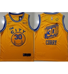 Warriors 30 Stephen Curry Yellow City Edition Nike Swingman Jersey Warriors 30 Stephen Curry Yellow City Edition Nike Swingman Jersey