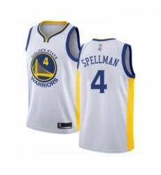 Womens Golden State Warriors 4 Omari Spellman Swingman White Basketball Jersey Association Edition Womens Golden State Warriors 4 Omari Spellman Swingman White Basketball Jersey Association Edition