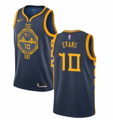 Womens Nike Golden State Warriors 10 Jacob Evans Swingman Navy Blue NBA Jersey City Editio Womens Nike Golden State Warriors 10 Jacob Evans Swingman Navy Blue NBA Jersey City Editio