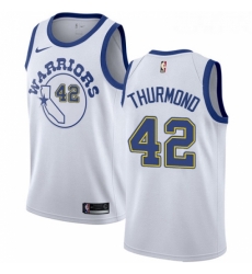Womens Nike Golden State Warriors 42 Nate Thurmond Swingman White Hardwood Classics NBA Jersey Womens Nike Golden State Warriors 42 Nate Thurmond Swingman White Hardwood Classics NBA Jersey
