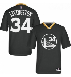 Youth Adidas Golden State Warriors 34 Shaun Livingston Authentic Black Alternate NBA Jersey Youth Adidas Golden State Warriors 34 Shaun Livingston Authentic Black Alternate NBA Jersey
