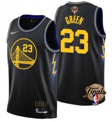 Youth Golden State Warriors 23 Draymond Green 2022 Black NBA Finals Stitched Jersey Youth Golden State Warriors 23 Draymond Green 2022 Black NBA Finals Stitched Jersey