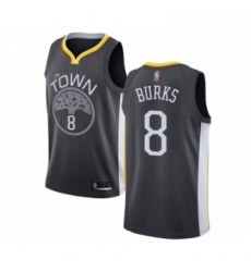 Youth Golden State Warriors 8 Alec Burks Swingman Black Basketball Jersey Statement Edition Youth Golden State Warriors 8 Alec Burks Swingman Black Basketball Jersey Statement Edition