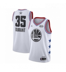 Youth Jordan Golden State Warriors 35 Kevin Durant Swingman White 2019 All Star Game Basketball Jersey Youth Jordan Golden State Warriors 35 Kevin Durant Swingman White 2019 All Star Game Basketball Jersey