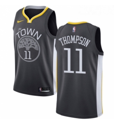 Youth Nike Golden State Warriors 11 Klay Thompson Swingman Black Alternate NBA Jersey Statement Edition Youth Nike Golden State Warriors 11 Klay Thompson Swingman Black Alternate NBA Jersey Statement Edition