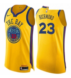 Youth Nike Golden State Warriors 23 Mitch Richmond Swingman Gold NBA Jersey City Edition Youth Nike Golden State Warriors 23 Mitch Richmond Swingman Gold NBA Jersey City Edition