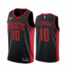 Men Houston Rockets 10 Eric Gordon Black NBA Swingman 2020 21 Earned Edition Jersey Men Houston Rockets 10 Eric Gordon Black NBA Swingman 2020 21 Earned Edition Jersey