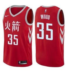 Men Nike Houston Rockets 35 Christian Wood Red NBA Swingman City Edition Jersey Men Nike Houston Rockets 35 Christian Wood Red NBA Swingman City Edition Jersey