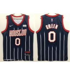 Men Nike Houstone Houston Rockets Jalen Green #0 75th Anniversary Blue NBA Stitched Jersey Men Nike Houstone Houston Rockets Jalen Green #0 75th Anniversary Blue NBA Stitched Jersey