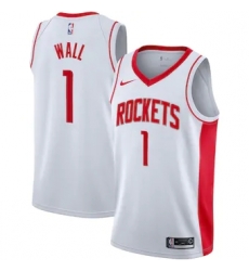 Men's Houston Rockets John Wall White Nike Association Swingman Jersey Men's Houston Rockets John Wall White Nike Association Swingman Jersey