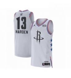 Mens Jordan Houston Rockets 13 James Harden Authentic White 2019 All Star Game Basketball Jersey Mens Jordan Houston Rockets 13 James Harden Authentic White 2019 All Star Game Basketball Jersey