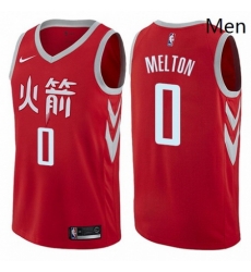 Mens Nike Houston Rockets 0 DeAnthony Melton Swingman Red NBA Jersey City Editi Mens Nike Houston Rockets 0 DeAnthony Melton Swingman Red NBA Jersey City Editi