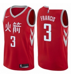 Mens Nike Houston Rockets 3 Steve Francis Authentic Red NBA Jersey City Edition Mens Nike Houston Rockets 3 Steve Francis Authentic Red NBA Jersey City Edition