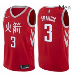 Mens Nike Houston Rockets 3 Steve Francis Swingman Red NBA Jersey City Edition Mens Nike Houston Rockets 3 Steve Francis Swingman Red NBA Jersey City Edition