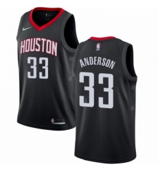 Mens Nike Houston Rockets 33 Ryan Anderson Swingman Black Alternate NBA Jersey Statement Edition Mens Nike Houston Rockets 33 Ryan Anderson Swingman Black Alternate NBA Jersey Statement Edition