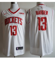 Rockets 13 James Harden White Nike Swingman Jersey Rockets 13 James Harden White Nike Swingman Jersey