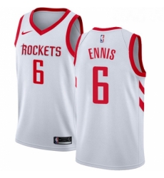 Womens Nike Houston Rockets 6 Tyler Ennis Authentic White Home NBA Jersey Association Edition Womens Nike Houston Rockets 6 Tyler Ennis Authentic White Home NBA Jersey Association Edition