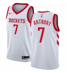 Womens Nike Houston Rockets 7 Carmelo Anthony Swingman White NBA Jersey Association Editi Womens Nike Houston Rockets 7 Carmelo Anthony Swingman White NBA Jersey Association Editi