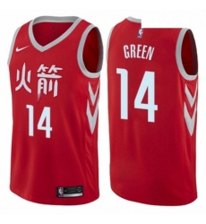 Youth Nike Houston Rockets 14 Gerald Green Swingman Red NBA Jersey City Edition Youth Nike Houston Rockets 14 Gerald Green Swingman Red NBA Jersey City Edition