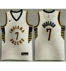 Men Indiana Pacers 7 Malcolm Brogdon New White 2021 Nike Swingman Stitched NBA Jersey Men Indiana Pacers 7 Malcolm Brogdon New White 2021 Nike Swingman Stitched NBA Jersey