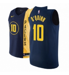 Men NBA 2018 19 Indiana Pacers 10 Kyle O Quinn City Edition Navy Jers Men NBA 2018 19 Indiana Pacers 10 Kyle O Quinn City Edition Navy Jers