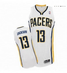 Mens Adidas Indiana Pacers 13 Mark Jackson Authentic White Home NBA Jersey Mens Adidas Indiana Pacers 13 Mark Jackson Authentic White Home NBA Jersey