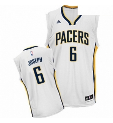 Mens Adidas Indiana Pacers 6 Cory Joseph Swingman White Home NBA Jersey Mens Adidas Indiana Pacers 6 Cory Joseph Swingman White Home NBA Jersey
