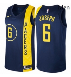 Mens Nike Indiana Pacers 6 Cory Joseph Authentic Navy Blue NBA Jersey City Edition Mens Nike Indiana Pacers 6 Cory Joseph Authentic Navy Blue NBA Jersey City Edition
