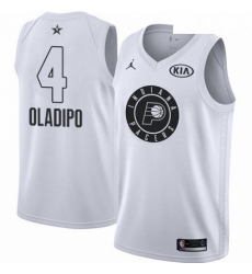 Mens Nike Jordan Indiana Pacers 4 Victor Oladipo Swingman White 2018 All Star Game NBA Jersey Mens Nike Jordan Indiana Pacers 4 Victor Oladipo Swingman White 2018 All Star Game NBA Jersey