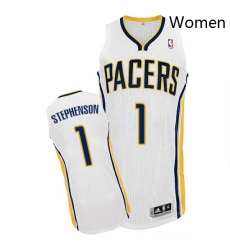 Womens Adidas Indiana Pacers 1 Lance Stephenson Authentic White Home NBA Jersey Womens Adidas Indiana Pacers 1 Lance Stephenson Authentic White Home NBA Jersey
