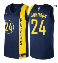 Womens Nike Indiana Pacers 24 Alize Johnson Swingman Navy Blue NBA Jersey City Edition Womens Nike Indiana Pacers 24 Alize Johnson Swingman Navy Blue NBA Jersey City Edition