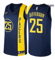 Womens Nike Indiana Pacers 25 Al Jefferson Swingman Navy Blue NBA Jersey City Edition Womens Nike Indiana Pacers 25 Al Jefferson Swingman Navy Blue NBA Jersey City Edition
