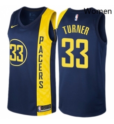 Womens Nike Indiana Pacers 33 Myles Turner Swingman Navy Blue NBA Jersey City Edition Womens Nike Indiana Pacers 33 Myles Turner Swingman Navy Blue NBA Jersey City Edition
