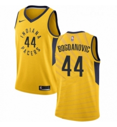 Womens Nike Indiana Pacers 44 Bojan Bogdanovic Swingman Gold NBA Jersey Statement Edition Womens Nike Indiana Pacers 44 Bojan Bogdanovic Swingman Gold NBA Jersey Statement Edition
