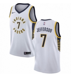 Womens Nike Indiana Pacers 7 Al Jefferson Authentic White NBA Jersey Association Edition Womens Nike Indiana Pacers 7 Al Jefferson Authentic White NBA Jersey Association Edition