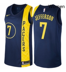 Womens Nike Indiana Pacers 7 Al Jefferson Swingman Navy Blue NBA Jersey City Edition Womens Nike Indiana Pacers 7 Al Jefferson Swingman Navy Blue NBA Jersey City Edition