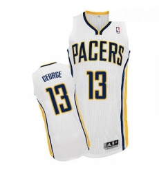Youth Adidas Indiana Pacers 13 Paul George Authentic White Home NBA Jersey Youth Adidas Indiana Pacers 13 Paul George Authentic White Home NBA Jersey