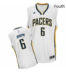 Youth Adidas Indiana Pacers 6 Cory Joseph Swingman White Home NBA Jersey Youth Adidas Indiana Pacers 6 Cory Joseph Swingman White Home NBA Jersey