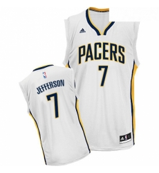 Youth Adidas Indiana Pacers 7 Al Jefferson Swingman White Home NBA Jersey Youth Adidas Indiana Pacers 7 Al Jefferson Swingman White Home NBA Jersey