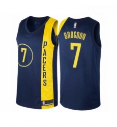 Youth Indiana Pacers 7 Malcolm Brogdon Swingman Navy Blue Basketball Jersey City Edition Youth Indiana Pacers 7 Malcolm Brogdon Swingman Navy Blue Basketball Jersey City Edition